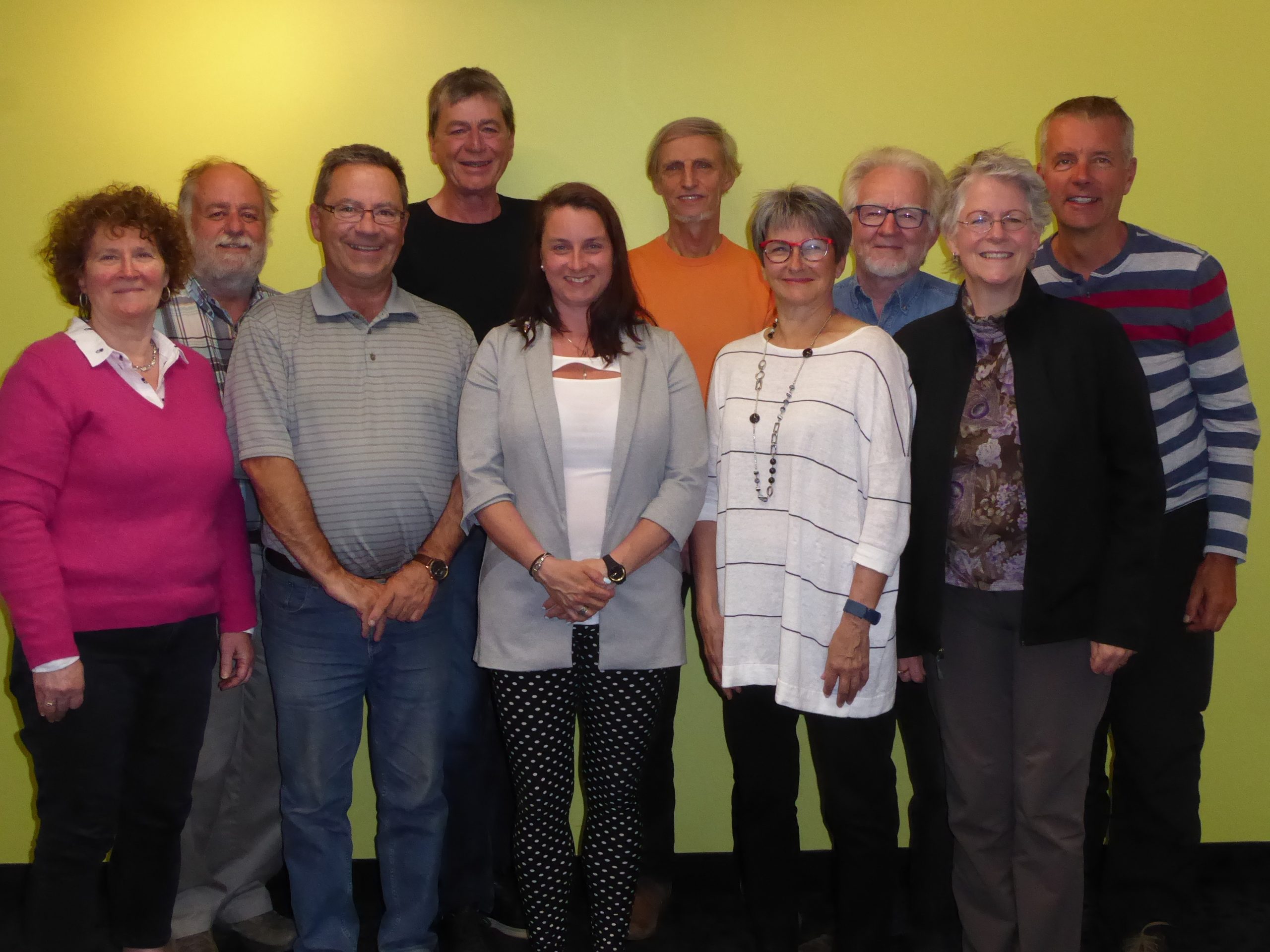 Les membres du conseil d'administration de la Société Provancher en 2018. Photo: Jean Tremblay.
